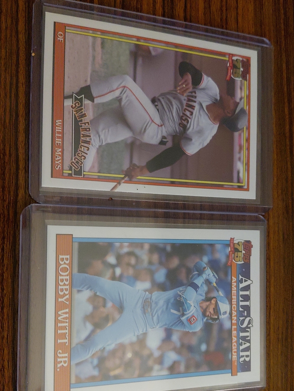 Baseball Card Sleeve Pack - Clear Protective Holders